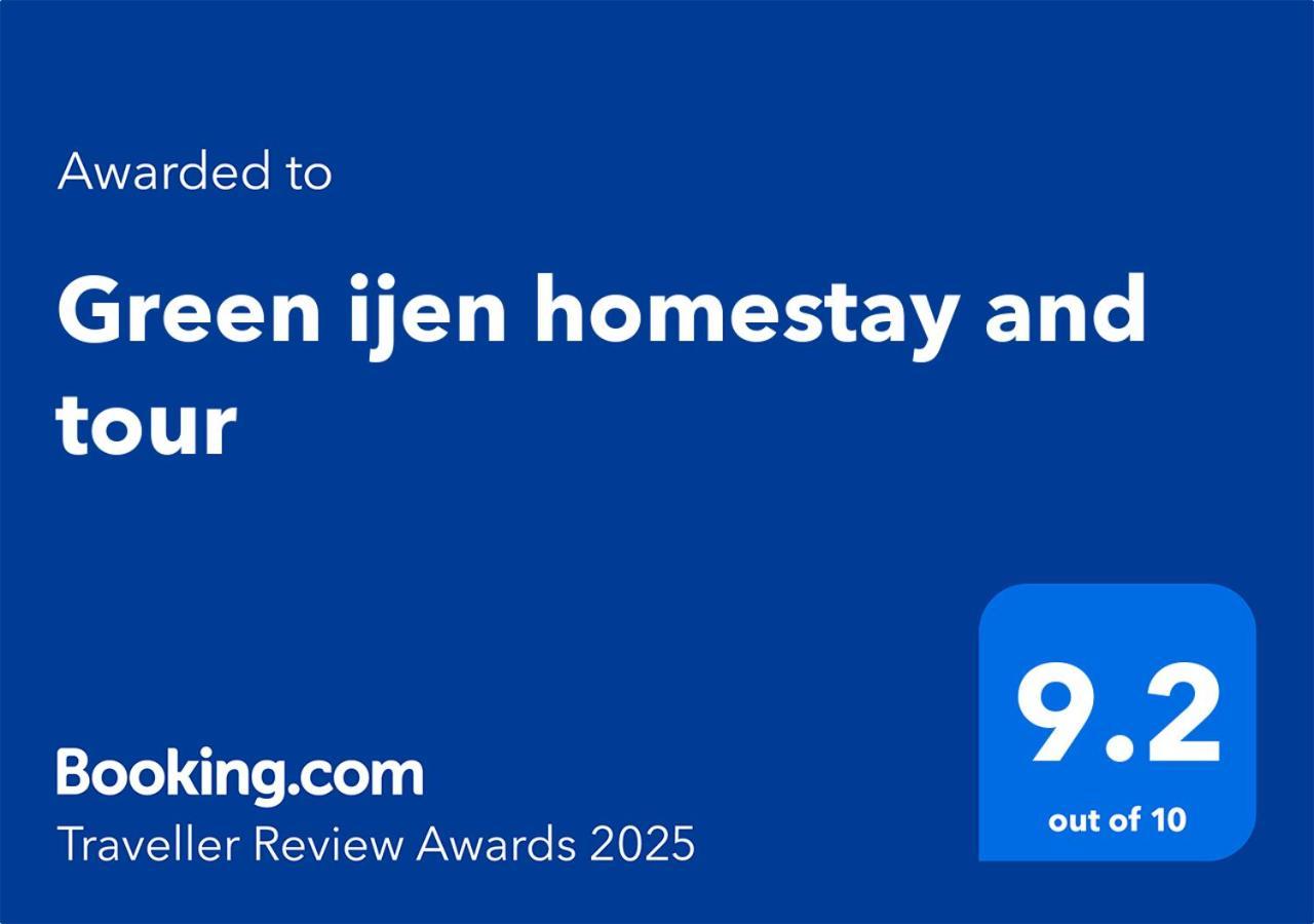 Green Ijen Homestay And Tour Banyuwangi  Exterior foto